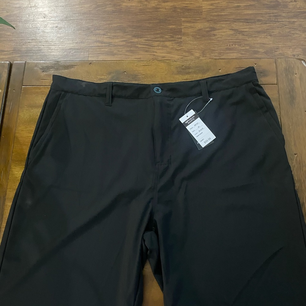 Amphibian men’s black shorts size 40 - Picture 1 of 4